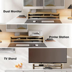 Fenge Monitor Stand, 31.5 Inch Computer Monitor Riser - Image 6