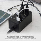 Sabrent 60 Watt 10-Port Family-Sized Desktop USB Rapid Charger. Smart USB Ports - Image 5