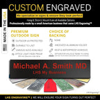 Custom Name Plate with Choice of Mounting - Image 2