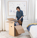 Bankers Box Tall Wardrobe Box 3 Pack, Tape-Free Design - Image 4