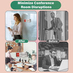 2 Pack Conference Room Office Door Signs Do Not Disturb, In Use/Available - Image 5