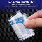 40 Pack Social Security Card Protector Sleeves Medicare Credit Card Holder - Image 4