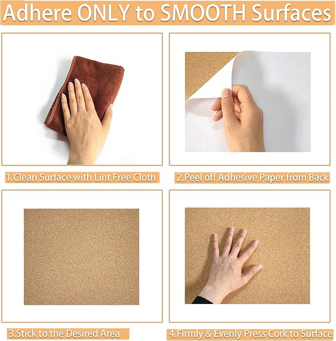 SUNGIFT Cork Board 12"x12" - Image 7