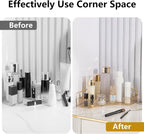 YCIA&DONE Corner Bathroom Counter Organizer, Makeup Organizer - Image 2