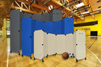 Versare MP10H Portable Folding Wall Partition | Economical 5 Panel Design | - Image 4