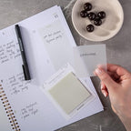 DiverseBee 50 Sheets Pastel Transparent Sticky Notes, 3x3” Clear Sticky Tabs - Image 4
