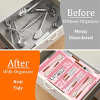 Spaclear Large Utensil Drawer Organizer Expandable Silverware Organizer - Image 3
