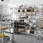 Regal Altair 18" Deep x 60" Wide x 74" Height Wire Shelving Kit | 8-Tier | NSF - Image 7