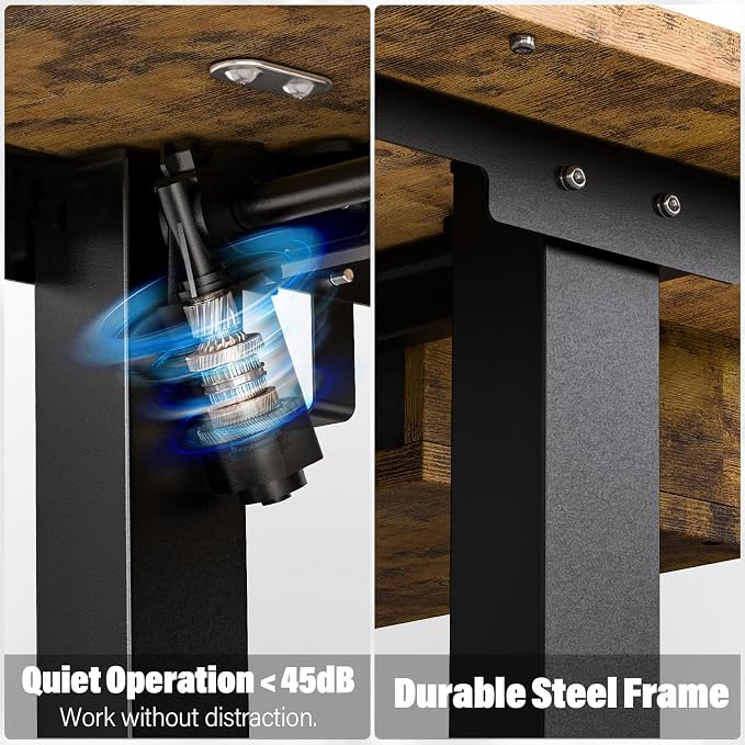 Kingant 40 x 24 Inch Electric Standing Desk - Image 5