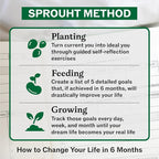 Sprouht Guided Journal for Goal Setting | 6-Month Life Planner - Image 3