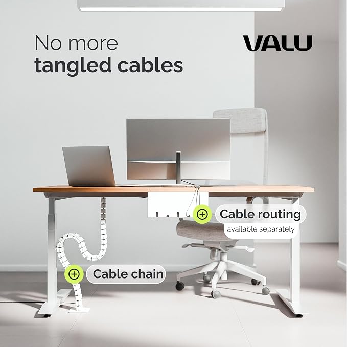 VALU Cable Management Spine – 49 Inch Cable Organizer - Image 4