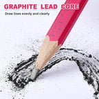 Honoson 200 Pcs Flat Construction Pencils - Image 5