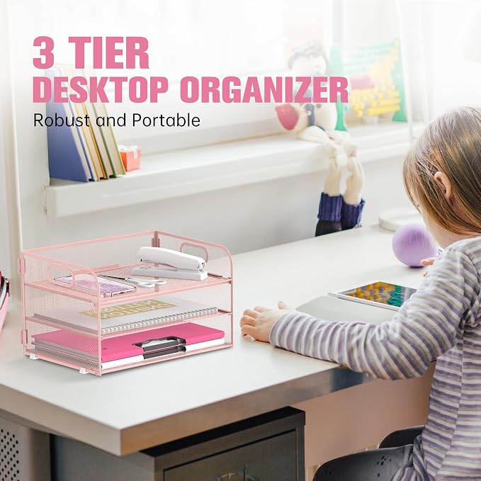 Daltack 3-Tier Paper Organizer - Image 2