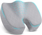 TushGuard Office/Car Seat Cushion, Non-Slip Sciatica & Back Coccyx Tailbone by TushGuard