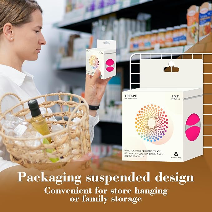 2 Inch Color Coding Round Labels - Image 4