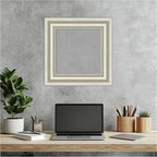Amanti Art Silver Framed Magnetic Board 18x18 X-Small Vision Board - Image 5