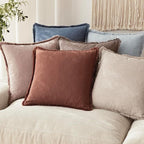 Foindtower Set of 2 Decorative Linen Fringe Throw Pillow Covers Boho Farmhouse - Image 7