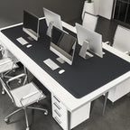 CENNBIE Leather Desk Mat Protector, XXL 74.8" x 31.4" Extra Large Leather - Image 5