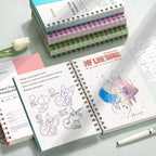 EMSHOI A5 Spiral Notebook Bullet Dotted journal, Small 5.7" X 8.22", 300 - Image 6