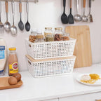 Anywish Storage Bins with Lids 10 Packs, Plastic Storage Bins with Bamboo Lids - Image 8