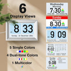 GOLOZA 7'' Digital Dementia Clock, Talking Clock - Image 5
