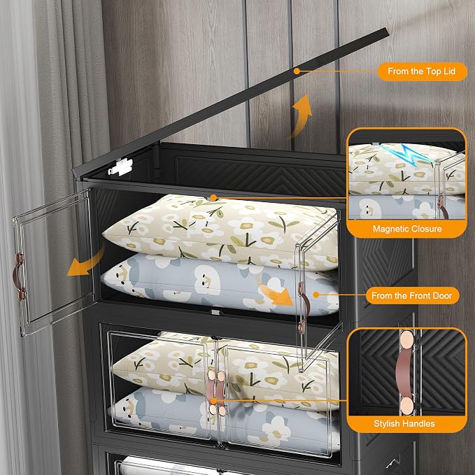 UAMFURI Extra Large Stackable Storage Bins - Image 7