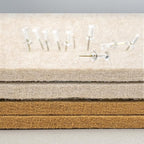 Bulletin Board, 24 x 18 inches Decorative Felt Pin Board, Vision Board Cork - Image 5