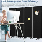 Acoustic Room Divider Privacy Panel - Image 5