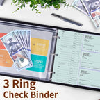 Antner 3 Ring Personal Check Binder - Image 7