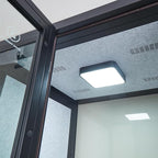 GEARONIC Solo Office Sound Booth Pod Audio Privacy, Mobile Roller - Image 6