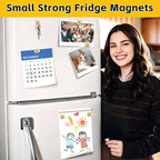 VNDUEEY 16 Pack Fridge Magnets Refrigerator Magnet, Magnetic Push Pins - Image 2