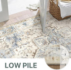 GENIMO 5x7 Area Rugs for Living Room, Machine Washable Rug, Non Slip Indoor - Image 5
