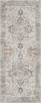 GENIMO 2'6''x16 Runner Rugs for Hallway, Machine Washable Non Slip Vintage Rugs - Image 6
