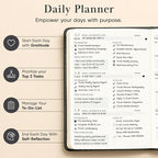 Mantra Planner 2026 Planner, Daily Journal & Gratitude Journal All-In-One - Image 4