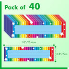 40PCS Desk Nameplates, Desk Name Tags - Image 2