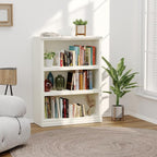 Bevfint 43 in Tall Bookcase, 3-Tier Bookshelf Open Storage, 33 inch Wide Floor - Image 2