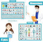 4 Pcs 15''x 11''Nonverbal Communication Board, - Image 3