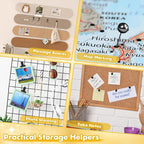 GOOLADA 315Pcs Decorative Push Pins, 5 Style Cork Board Pins, Push Pin Clips - Image 7