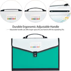 Leagl Size 13-Pockets Expanding File Folder - Image 5
