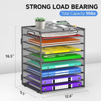 Cawukege 9 Tier Paper Organizer - Image 7