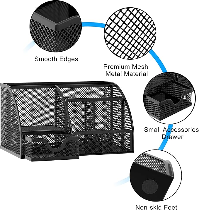 EasyPAG Mesh Desk Organizer - Image 3