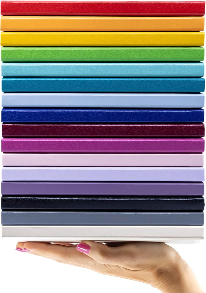 PAPERAGE Lined Journal Notebook, 10 Pack, 160 Pages, Medium 5.6 in x 8 in - Image 8