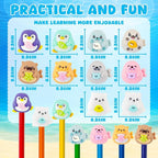 20 pcs Ocean Animal Pencil Topper Erasers - Image 2