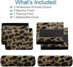 SPRING SEAON Wheelchair Armrest Covers 2 Pack Soft Memory Foam Wheelchair - Image 4