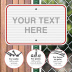 Custom Sign, Personalized Metal Signs, Customize - Image 4