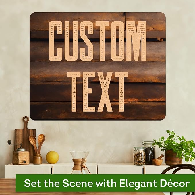 Custom Sign, Custom Street Sign, 11 Font Colors, 13 Font Styles, 4 Hole Options - Image 4