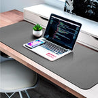 CENNBIE Leather Desk Mat, Extended Non-Slip Mouse Pad, Waterproof PU Leather - Image 6