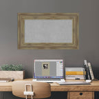 Amanti Art Grey Framed Magnetic Board 18x30 Small Vision Board - Image 5