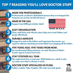 2025 Year Stickers, Doctor Stuff 2025 Chart Stickers, Arden Style, USA Made - Image 2