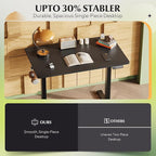 DEVAISE Whole Piece Standing Desk, 40 x 24 Inch Electric Standing Desk - Image 4